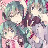 三人闺蜜动漫头像系列二