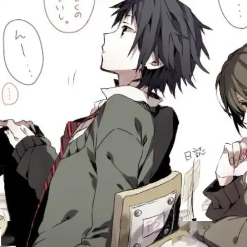 二次元禁欲系头像军装