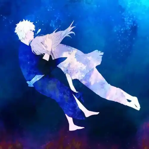 治愈蓝色系动漫头像