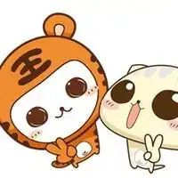 情侣头像猫系列图集卡通