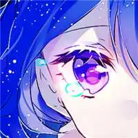 丧系蓝色眼睛头像微信头像图片大全