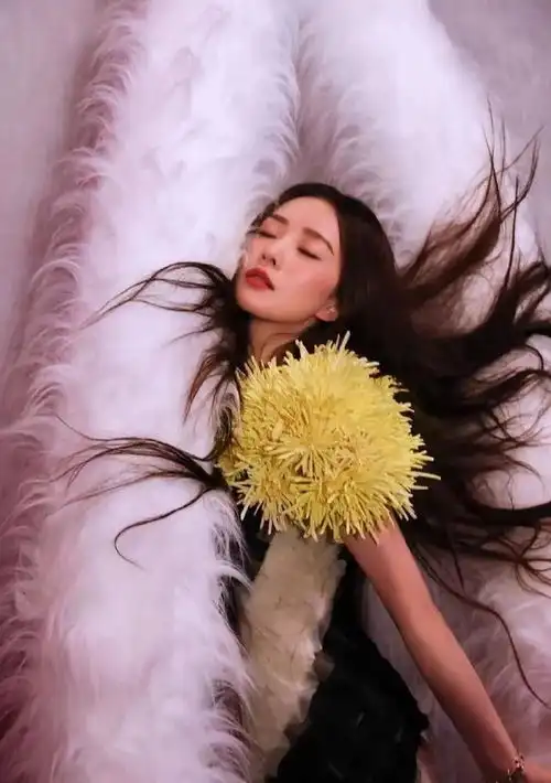 刘诗诗的侧颜撩人又性感,angelababy节目路透图流出