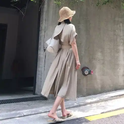 入秋必备风衣入秋必备的风衣裙,职场干练优雅驾驭各种风格裙