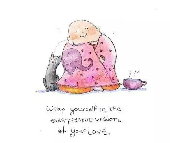 治愈系心理漫画幸福是一项内心的工作