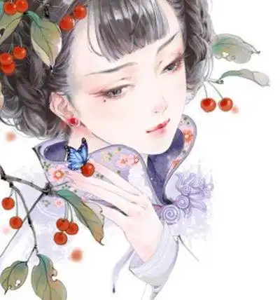 道系古风头像水墨画古风