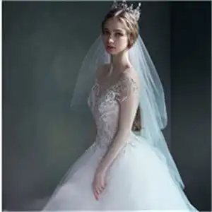 欧美婚纱头像女生唯美,这辈子是最开心的