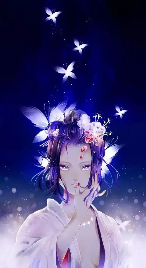 插画欣赏仙气缭绕,飘逸出尘日本插画师弥生唯美插画作品