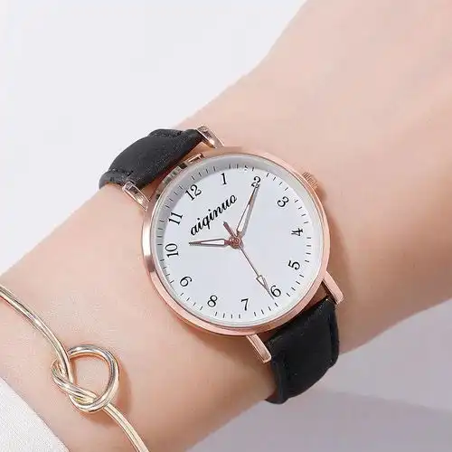 ins手表女学生韩版简约时尚潮流复古少女心学院风防水夜光正品表