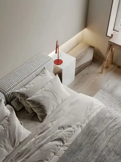 原木白色,简约理性的空间