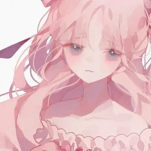 招桃花温柔动漫可爱女生头像293