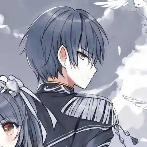 情侣头像暧昧禁欲系接吻