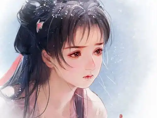 意境古风女生头像你有你的清欢渡我有我的不归路