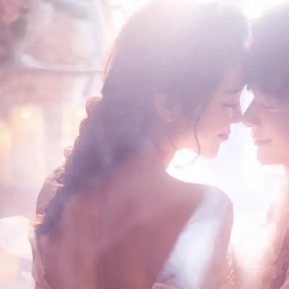 情侣头像纯色系一对浅色