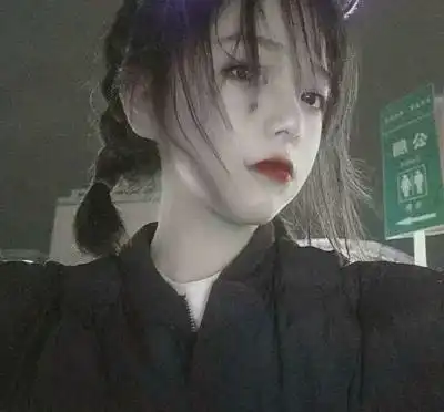 女生头像丧哭系真人照片