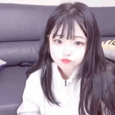 粉色系头像真人粉色控韩系女生头像