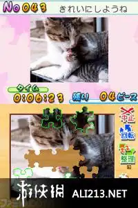 解谜系列拼图玩具小猫编nds截图图片游侠图库