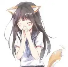 卡通头像女生可爱小清新自然图片不要衣服