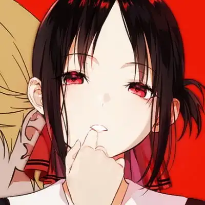 二次元女生黑色系情侣头