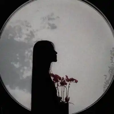 林知晚暗色系模糊意境女头女生头像我要个性网