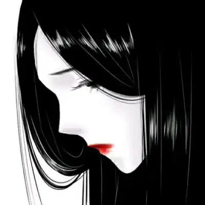 微信头像女动漫霸气时尚卡通微丧头像女