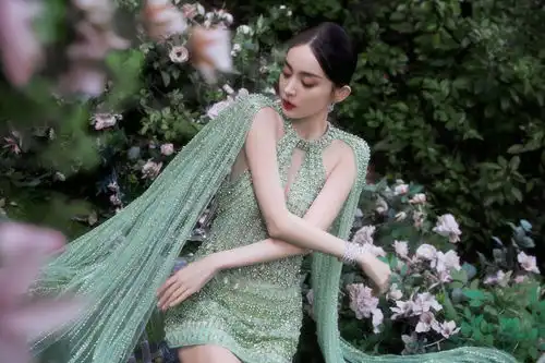 仙气十足的女生头像(绿