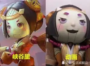 王者荣耀里英雄与动画的对比,周瑜像个女生,鲁班没睡醒
