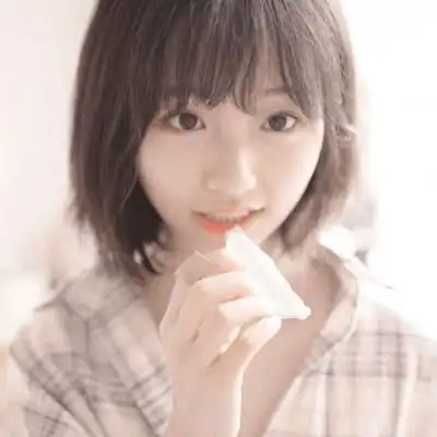冷澈甜系唯美风短发少女真人闺蜜女生头像我要个性网