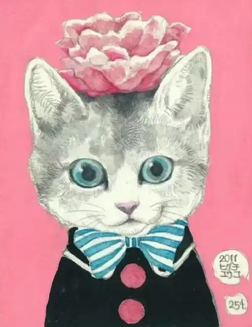 壁池樋口裕子笔下的这只喵星人,梦幻得让我少女心泛滥