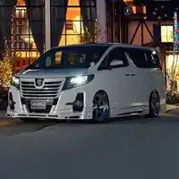 丰田埃尔法动漫头像卡通丰田埃尔法车头像