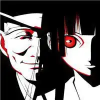 丧系情侣头像图集动漫女