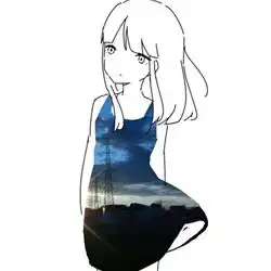二次元女头像可爱萌系插