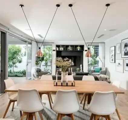 装修的那些小灵感简约北欧餐厅装修