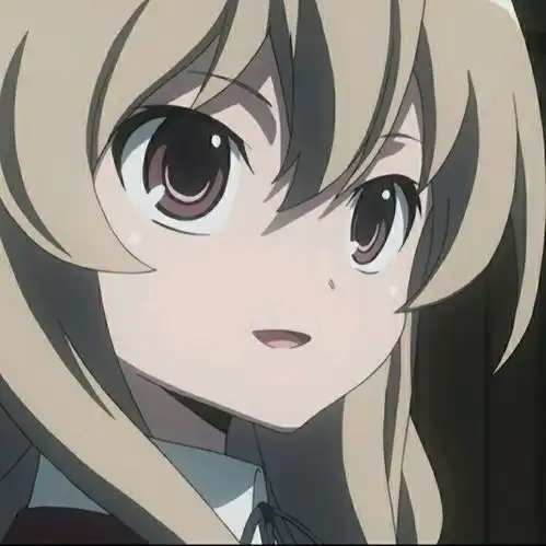 龙与虎逢坂大河自截图