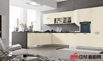 米白色烤漆橱柜图片简约风格整体橱柜效果图展示