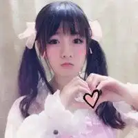 2019女生双马尾真人萝莉头像