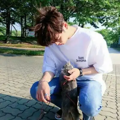 蓝色系男头面朝大海,春暖花开姜清淮