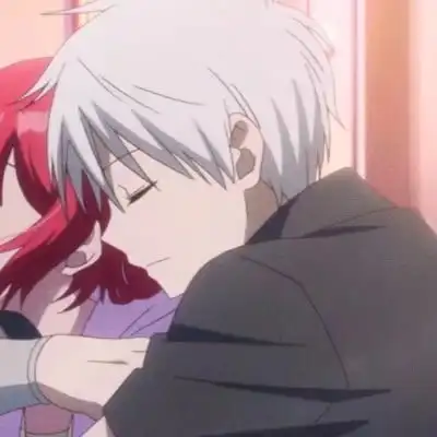 江孑一对两张可爱动漫二次元情情侣头像我要个性网