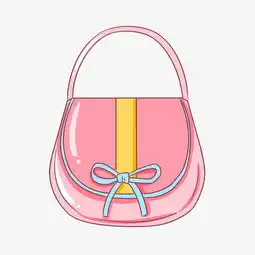 粉色的女式包插画图片素材其他格式下载动漫人物大全