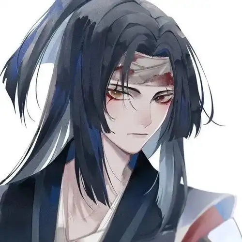 动漫男头丢三落四的我记了你好久好久