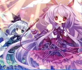 求可爱双人少女漫画图