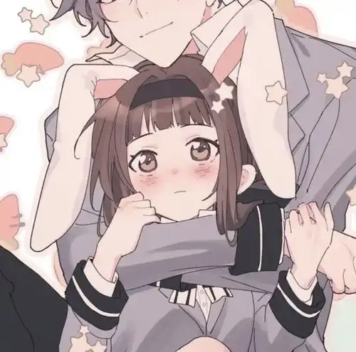 动漫情侣头像小众情头