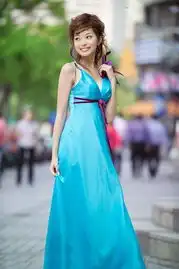 photoshop调出街景美女图片时尚的青蓝se