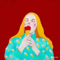 她用唇膏给画中姑娘试色,边画边一个人旅行用画画把生活过成电影