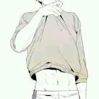 动漫腹肌男头像霸气