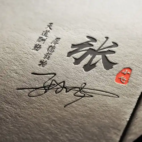 用你的名字制作微信头像,三十张高端简约签名头像,来试试吧