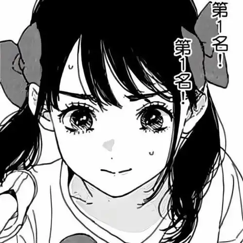 卡通头像漫画风女生头像,黑白动漫头像
