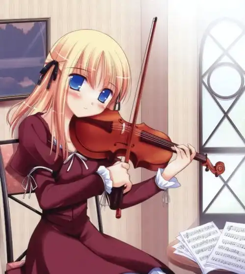 美女二次元女仆头像