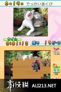 解谜系列拼图玩具小猫编nds截图图片游侠图库