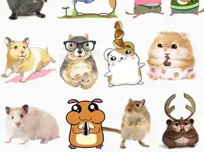 卡通可爱老鼠仓鼠动物png元素图片素材模板下载26.34mb办公商务大全生活工作