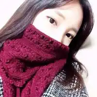 戴围巾的女生头像微信头像图片大全